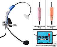 VXI P41TR Parrott Voice Recognition Microphone/Headset  