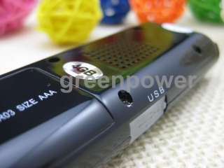 Brand New 4GB Digital Voice Recorder Record Pen Dictaphone MP3 Player 