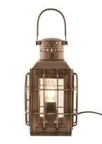 Antique Brass Chiefs Electric Lamp 10 Nautical Light  