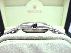 Midsize Vintage Rolex Stainless Steel Bubbleback Watch  