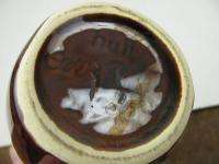 Vintage Hull Pottery Brown Drip 8 Oz Creamer Pitcher  