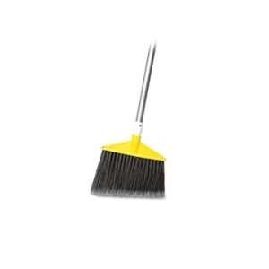   Regular Stain Resistant Bristles Angle Broom   Gray   RCP637500GY