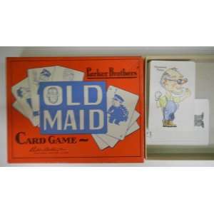  Vintage Old Maid Card Game by Parker Brothers Everything 