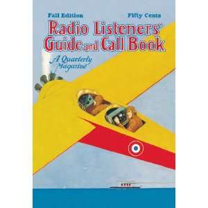  Radio Listeners Guide and Call Book Radio by Air 16X24 