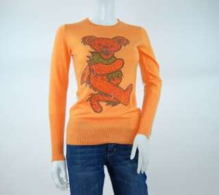 vil Cashmere Sweater  GD Bear  Orange Size XS,S,M  