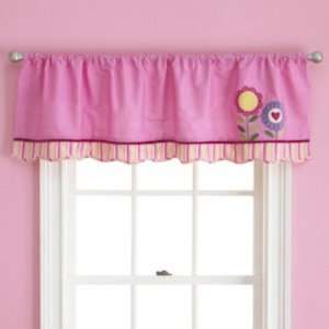    Too Good Luv Bug Window Valance by Jenny McCarthy White: Baby