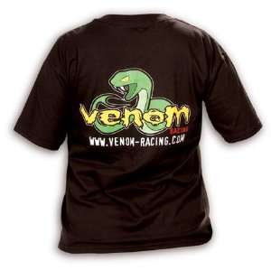  Venom Snake Logo Shirt (M) Black: Toys & Games