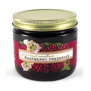 Seedless Raspberry Preserves Sweeney Family Farms 15oz.  