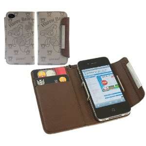   Business Card Holder & HAND STRAP For Apple iPhone 4 4S (2011) 4G HD