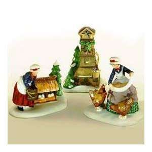   56 The 12 Days of Dickens Village Series Three French Hens, Set of 3