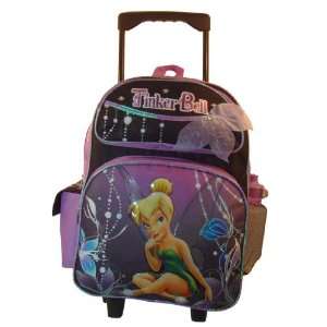  Disney Tinker Bell Large Rolling Backpack   Mysterious 