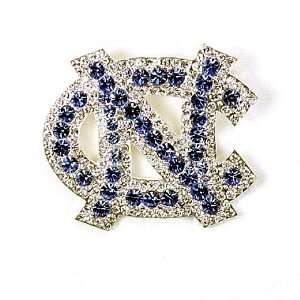    North Carolina UNC Tar Heels Crystal Logo Pin: Sports & Outdoors