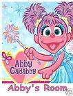 personalized room sign wall name print abby cadabby buy it