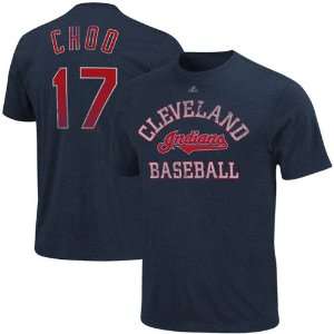   Shin Soo Choo Cleveland Indians #17 Market Value T Shirt   Navy Blue