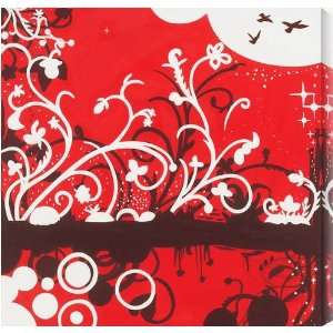 Silhouette in Red AZJD105A metal artwork
