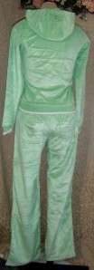 JOGGING SUIT S M L XL VELOUR HOODED ROCAWEAR TRACKSUIT WARMUP ATHLETIC 