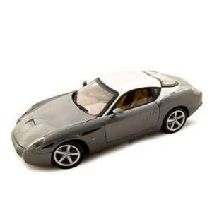  Ferrari 575 Gtz Zagato Diecast Car Model Grey 1:18: Toys 