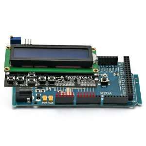   LCD Keypad Shield+ SainSmart Mega1280 for Arduino Electronics