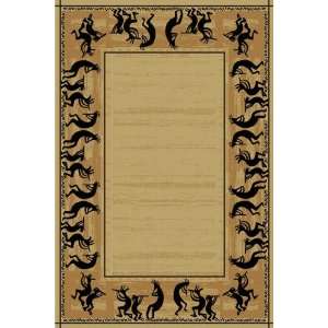  Cosmos Collection 8 Round Area Rug