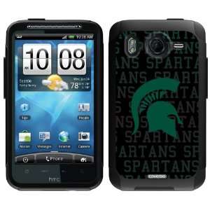   State Spartans Full design on HTC Inspire 4G Commuter Case by Otterbox