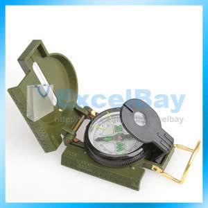 Fashion Portable Multifunction American Military Folding Lens Compass 
