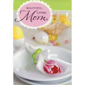 Beautiful Loved Mom   Easter Card (Dayspring 5134 5)  