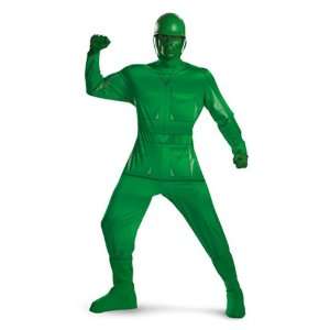   DI11369 STD Mens Deluxe Toy Story Green Army Man Costume Size Standard