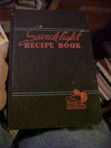1954 COOKBOOK SEARCHLIGHT RECIPE BOOK, 24th Printing, #46588  