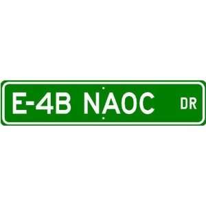  E 4B E4B NAOC Street Sign   High Quality Aluminum: Sports 