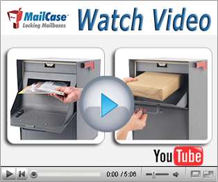 MailCase Locked Mailbox   Heavy Duty , Secure   VIDEO!  