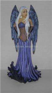 Retired 2003 Limited Edition AMY BROWN BLUE ANGEL Statue NIB Fairy 