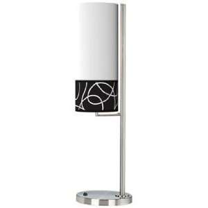  Abstract Banner Giclee Table Lamp: Home Improvement