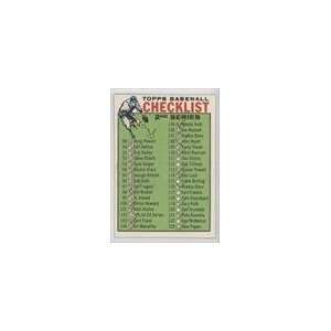  1964 Topps #102   Checklist 2 Sports Collectibles