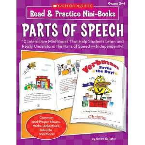  Scholastic Parts of Speech mini book set