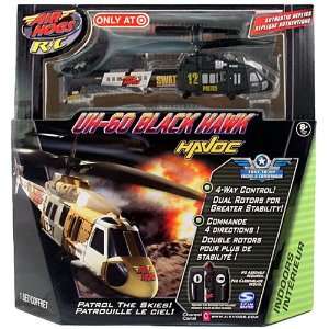   Hogs R/C UH 60 Black Hawk Havoc Heli [SWAT   Channel C] Toys & Games