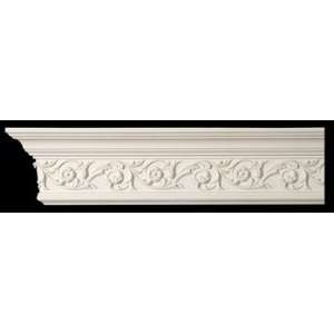  Cornice, White Urethane Foam Ornate 6 Cornice