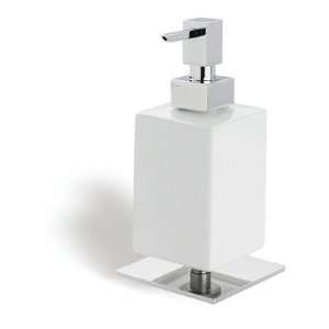  Urania Square Soap Dispenser in Chrome: Home Improvement