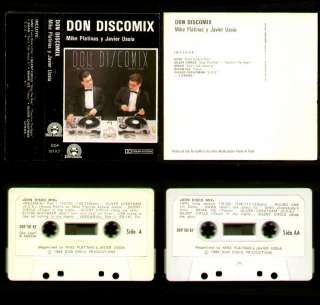 DON DISCOMIX   SPAIN CASSETTE 1986   PLATINAS / USSIA
