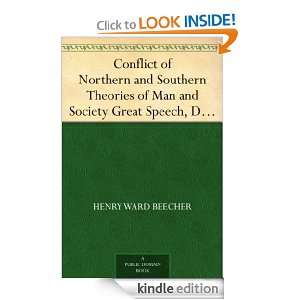 Conflict of Northern and Southern Theories of Man and Society Great 