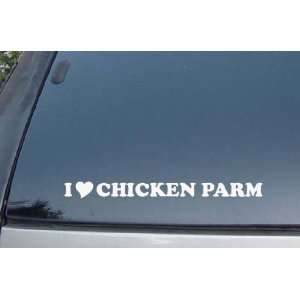  I Love Chicken Parm Vinyl Decal Stickers: Everything Else