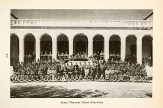 1947 Print Saltus Grammar School Pembroke Hamilton Bermuda Boys Class 