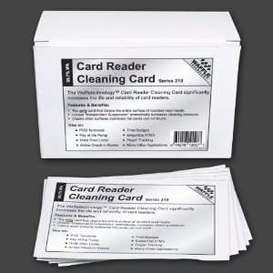  Waffletechnology Card Reader Cleaning Cards CR80 (40 cards 