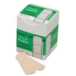  Swift First Aid 1 X 3 Plastic Strip Adhesive Bandage 