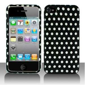 Premium   Apple iPhone 4 Polka Dots Cover   Faceplate   Case   Snap On 
