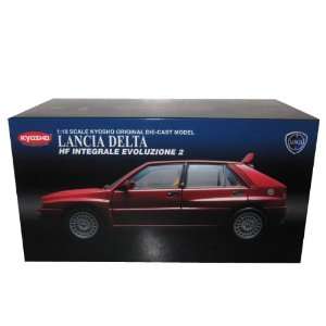  Lancia Delta HF Integrale Evoluzione 2 Red 1/18 Kyosho 