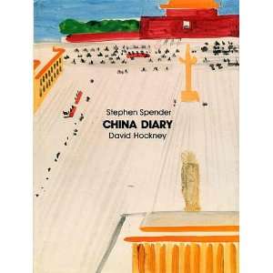  Diary with Illustrations by David Hockney. Stephen. Spender Books