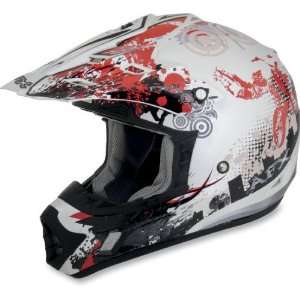  AFX FX 17Y Youth Helmet Stunt Full Face Red Small: Sports 