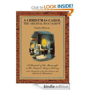 Christmas Carol (The Original Manuscript, Illustrated by John Leech 