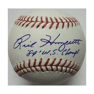  MLBPAA Rick Honeycutt 89 WS Champs Autographed Baseball 