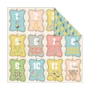 : New   Baby Mine Double Sided Cardstock 12X12   Cards by Fancy Pants 